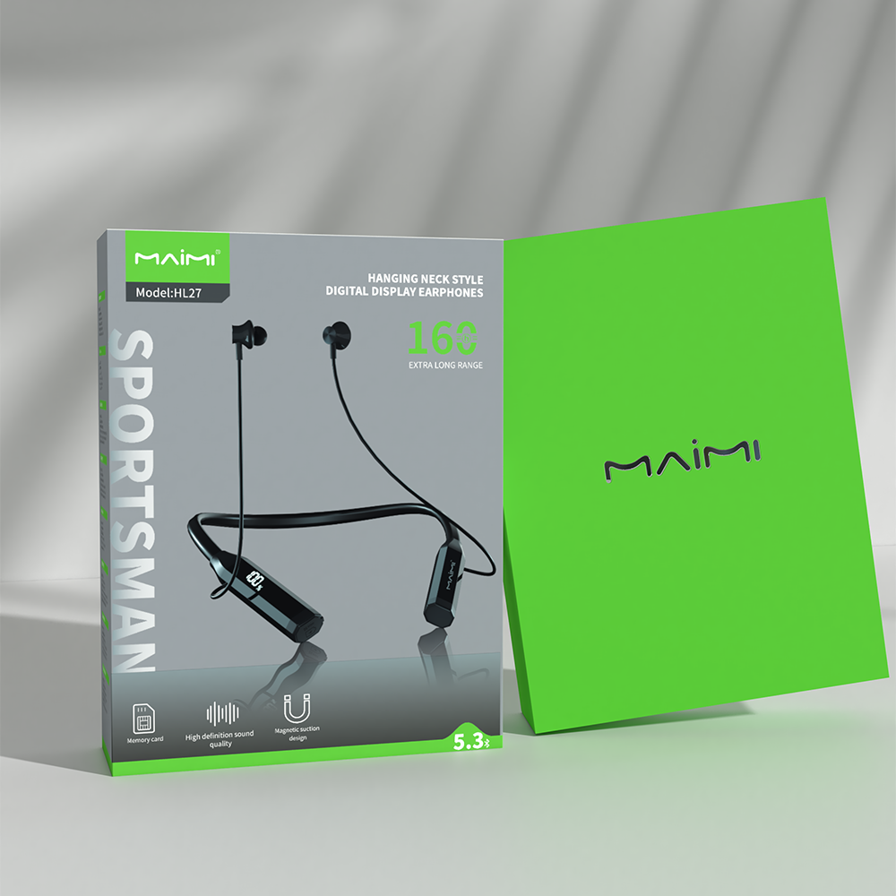 HL27 Neckband Bluetooth Headphones - Image 2