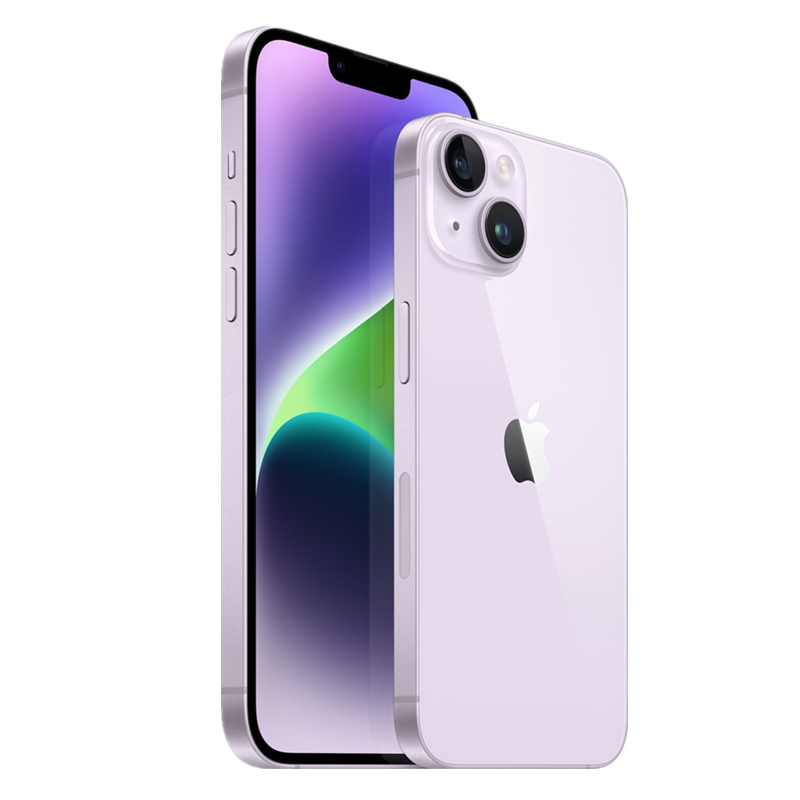 IP14 128G Purple US Spec Original Screen